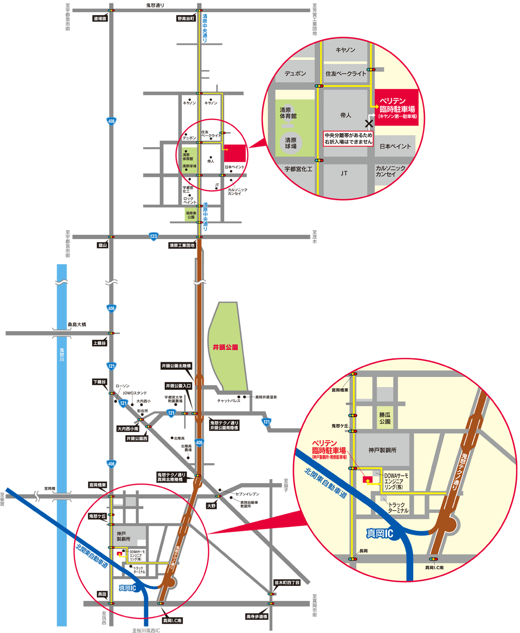 駐車場マップ