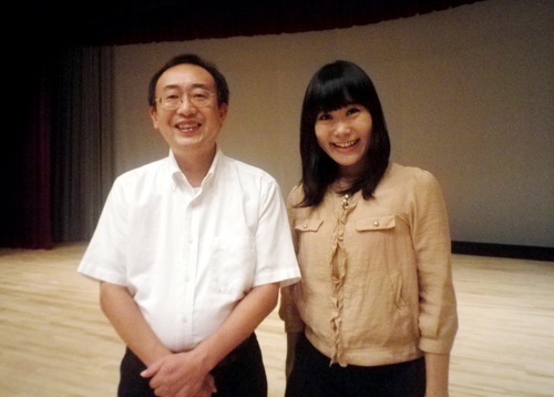 田代眞澄さんと。